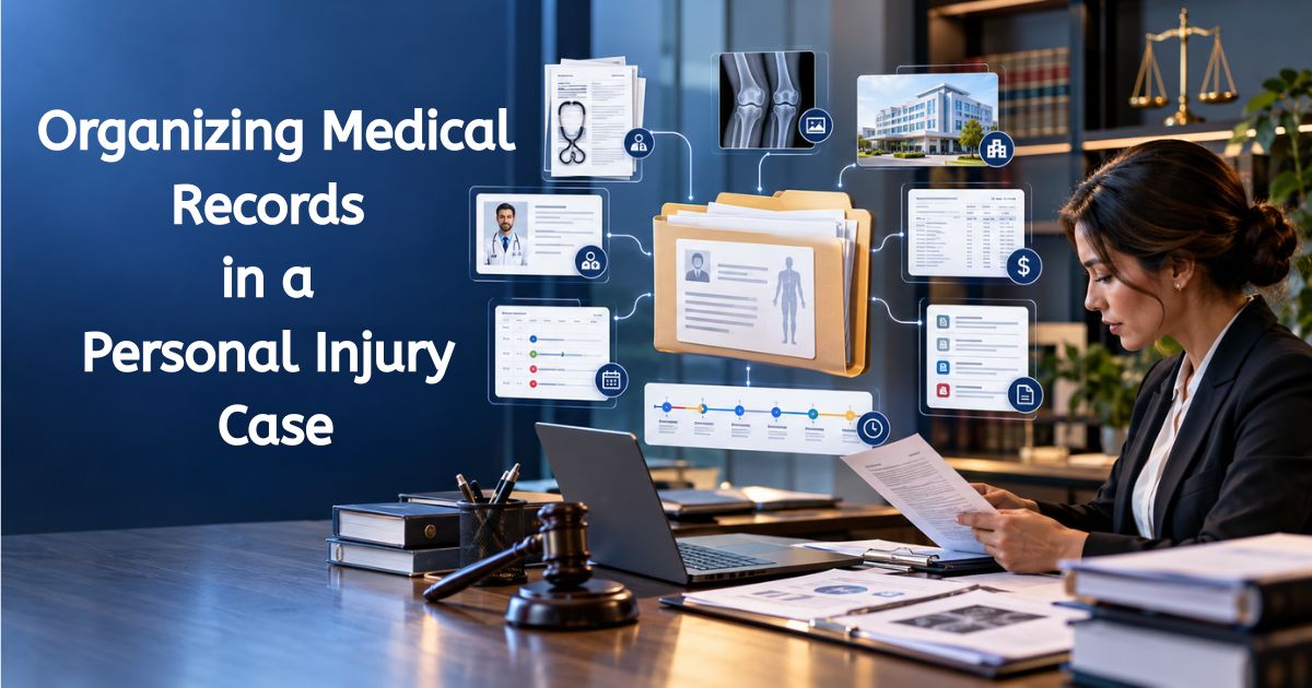 How to Organize Medical Records in a Personal Injury Case